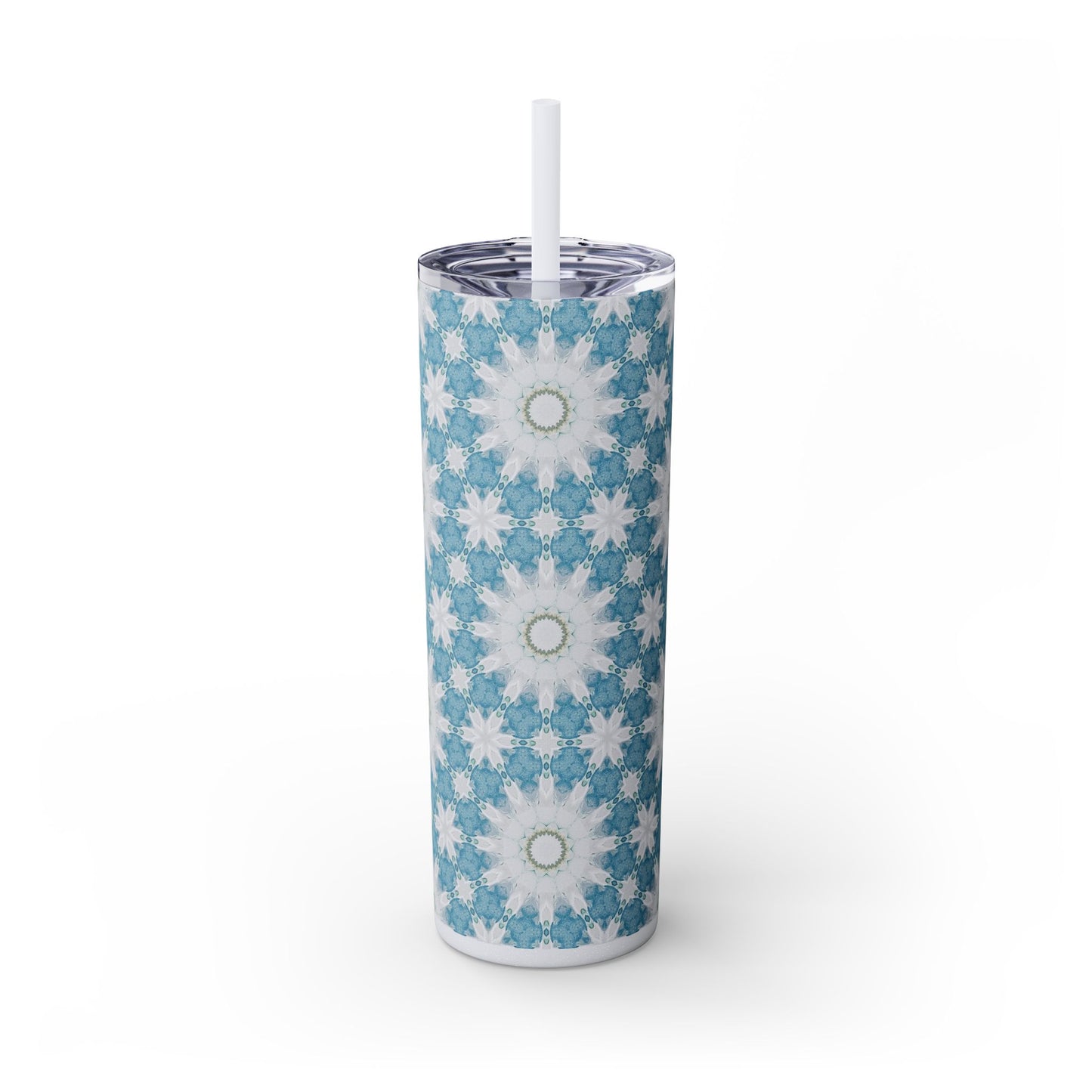 Brighter Days-Skinny Tumbler Blue