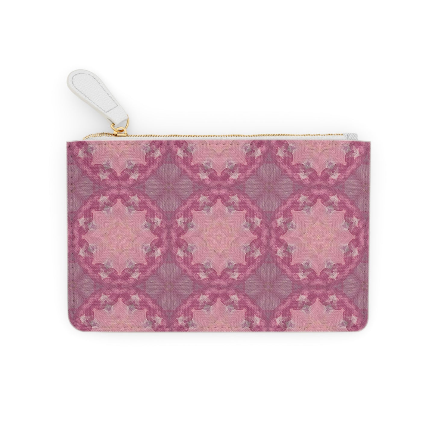 Aubergine Rd-Mini Clutch Pink