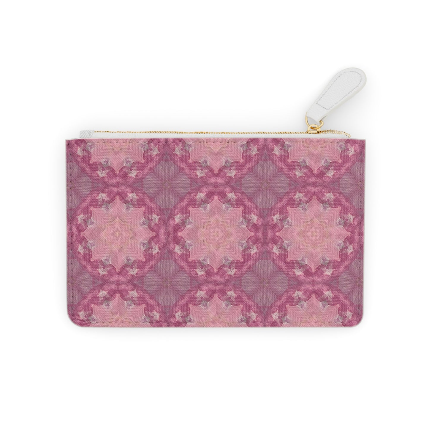 Aubergine Rd-Mini Clutch Pink