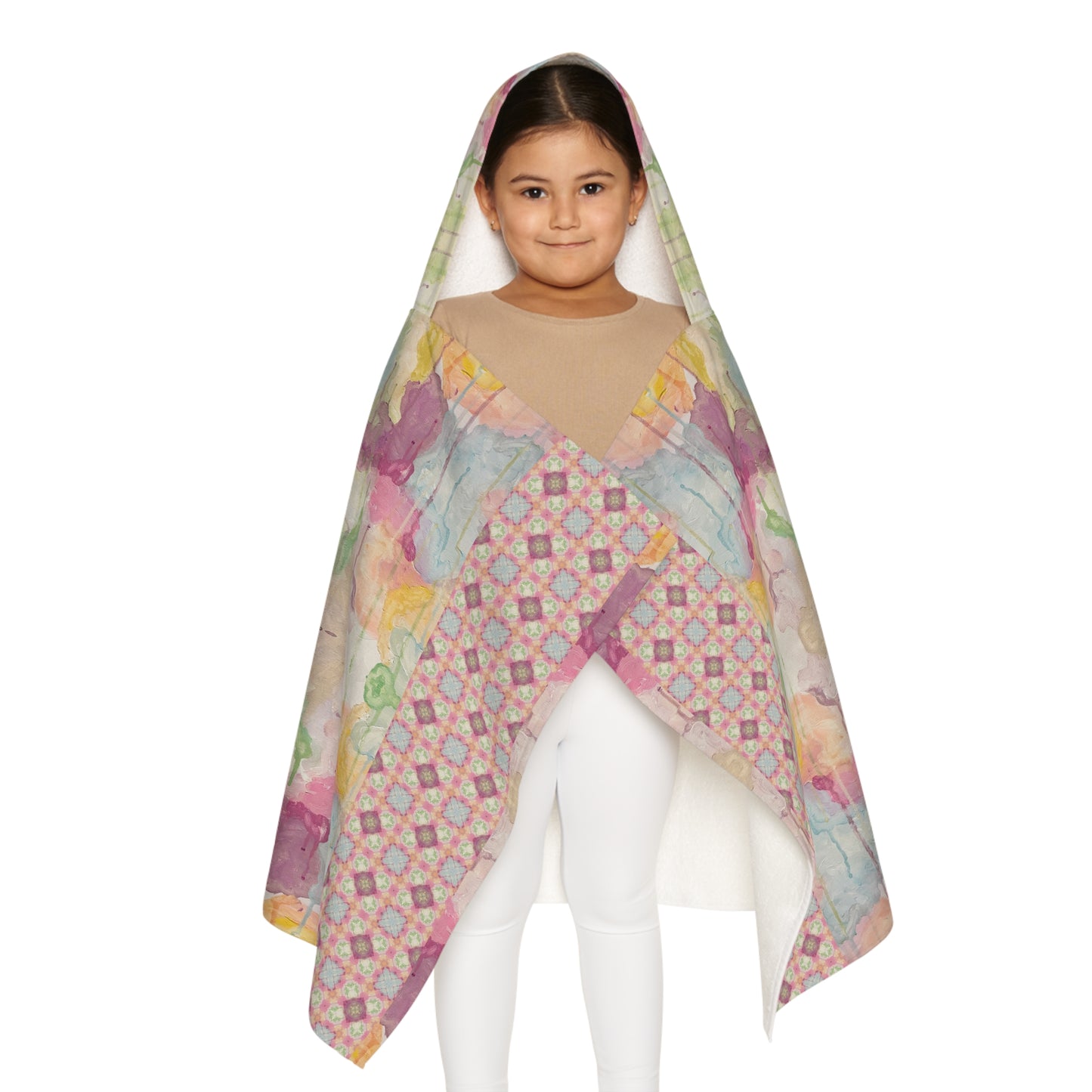 AUBERGINE ROAD-Youth Hooded Towel