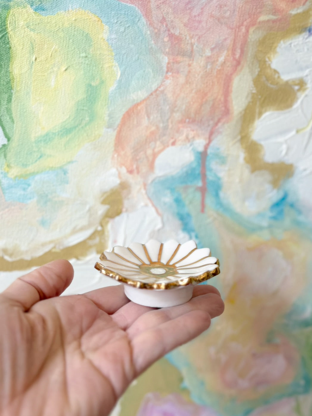 Assorted Floral Trinket Dishes