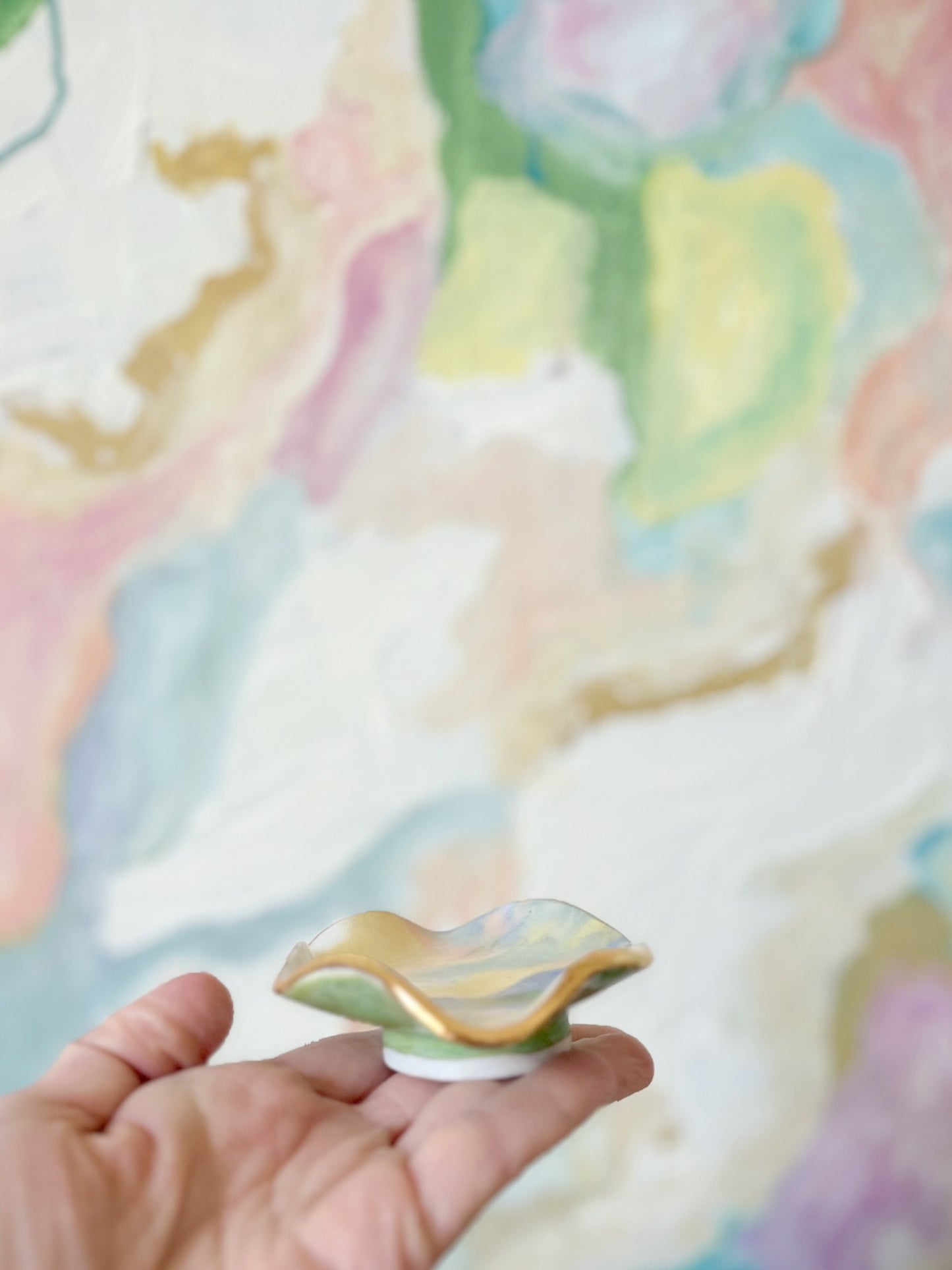 Up & Away- Assorted Wavy Trinket Dishes