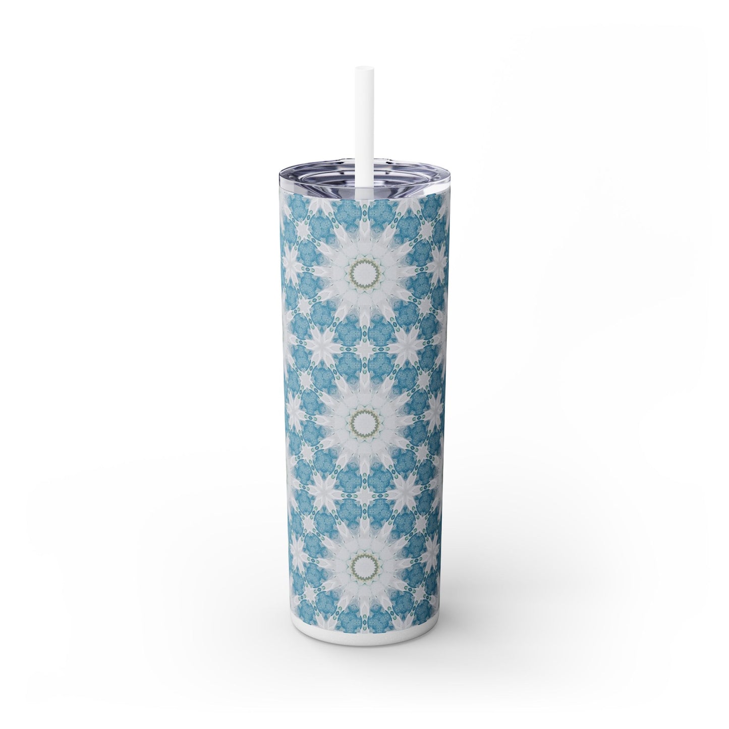 Brighter Days-Skinny Tumbler Blue