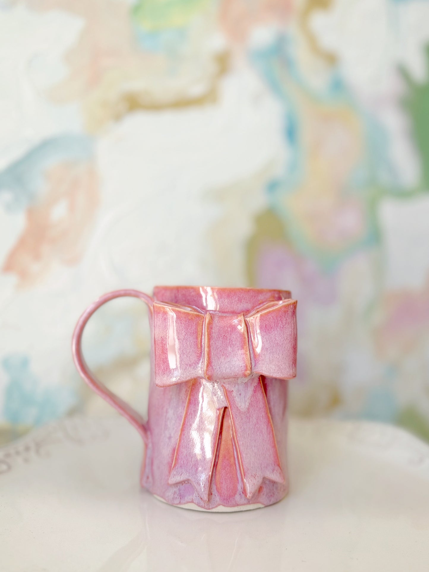Sunrise Kiss Bow Mug