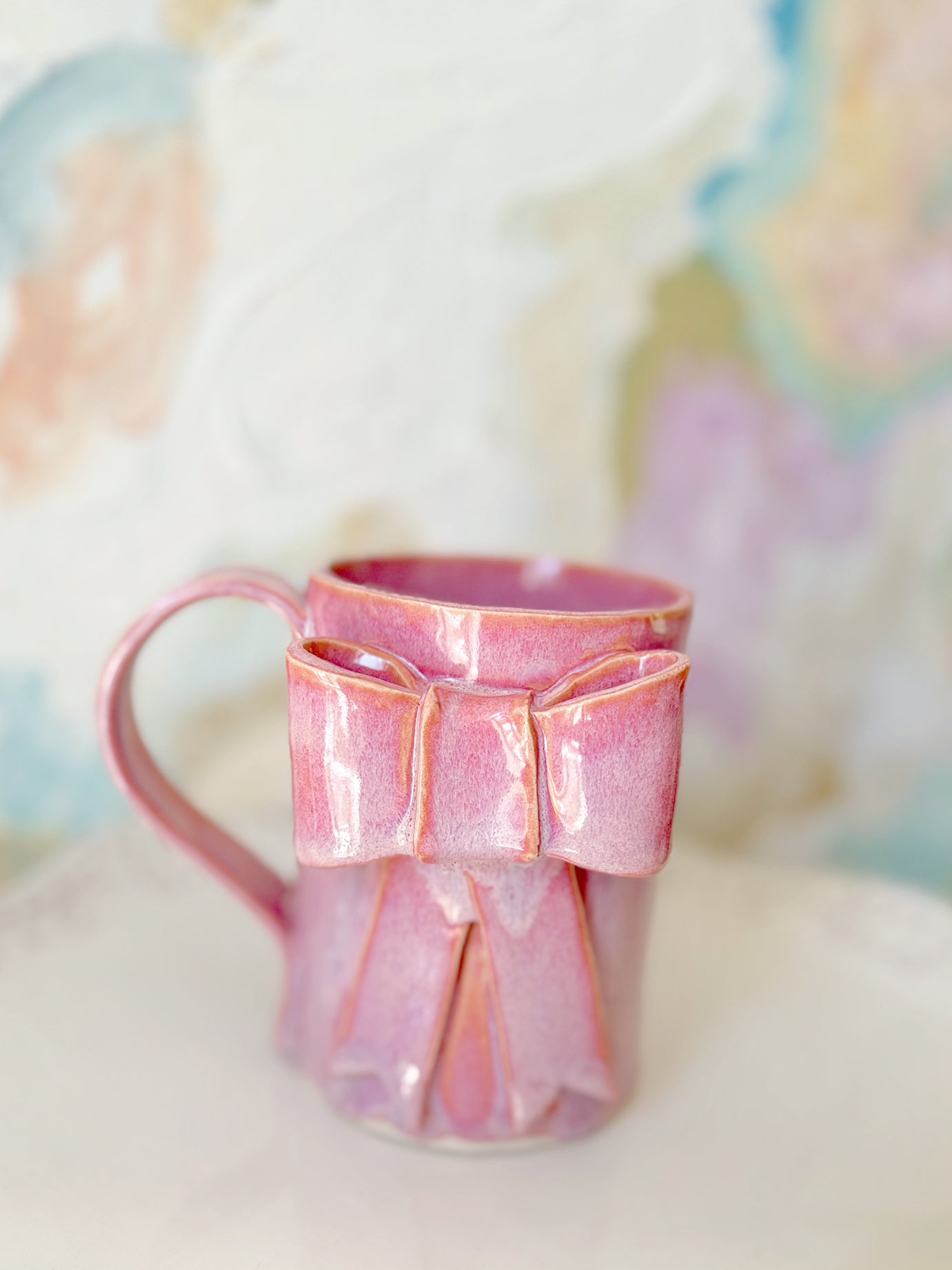 Sunrise Kiss Bow Mug