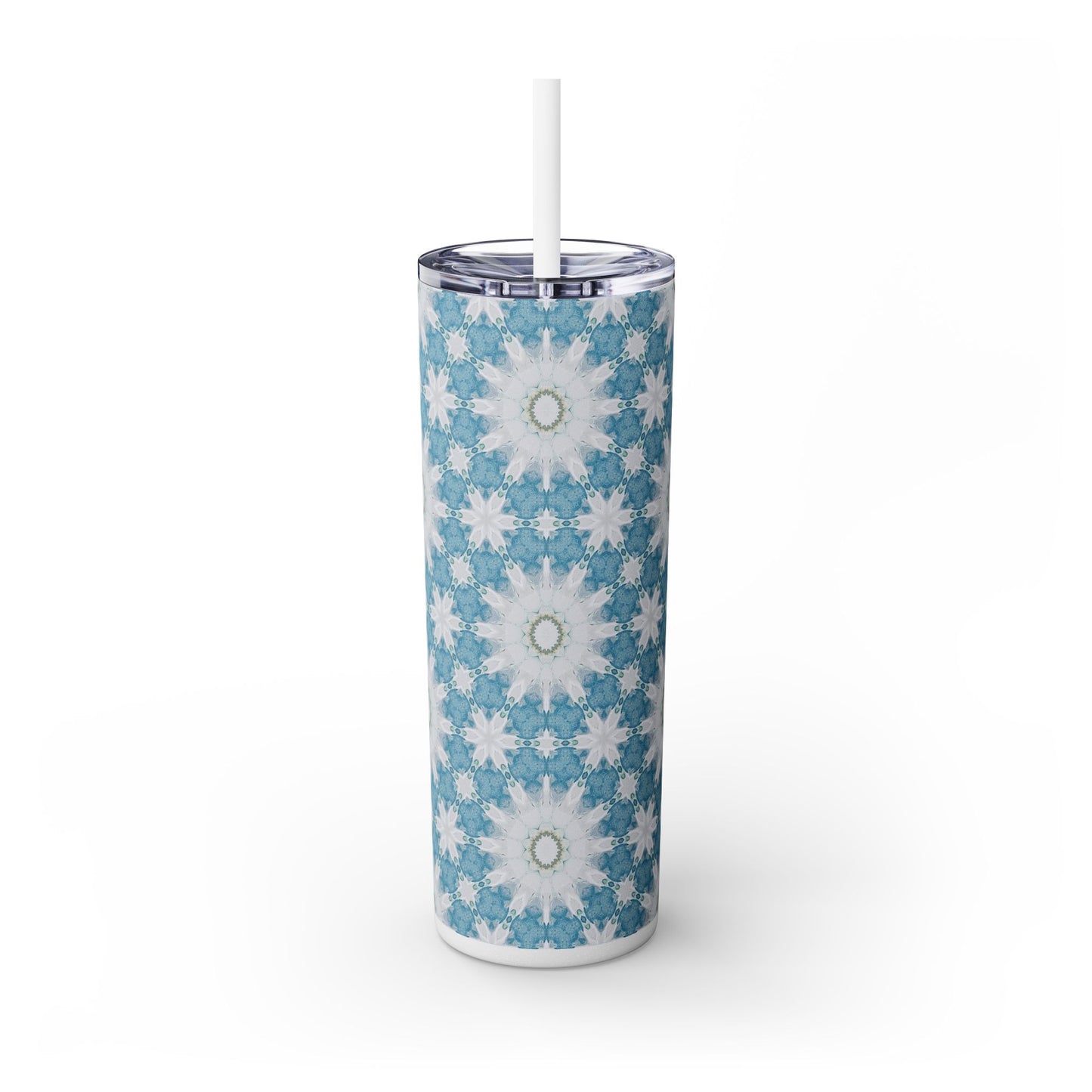 Brighter Days-Skinny Tumbler Blue
