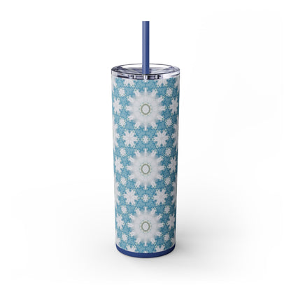 Brighter Days-Skinny Tumbler Blue