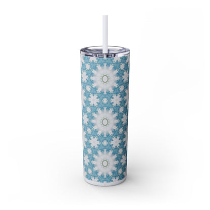 Brighter Days-Skinny Tumbler Blue