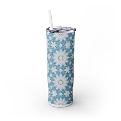 Brighter Days-Skinny Tumbler Blue