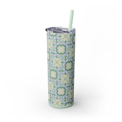Brighter Days-Slim Tumbler Tile Flower