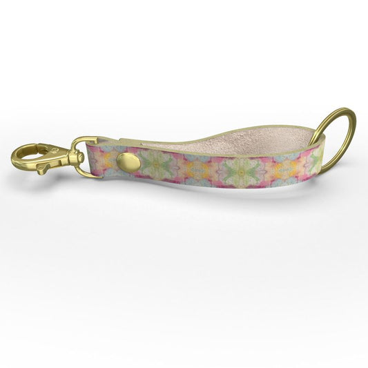 Aubergine Road Leather Key Chain-Strap