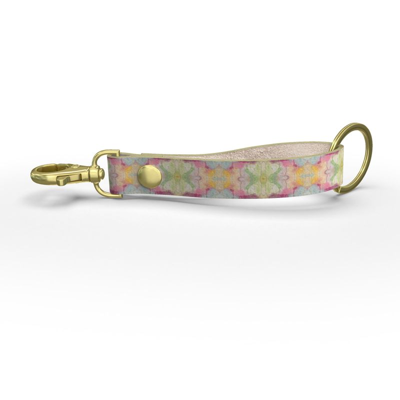 Aubergine Road Leather Key Chain-Strap