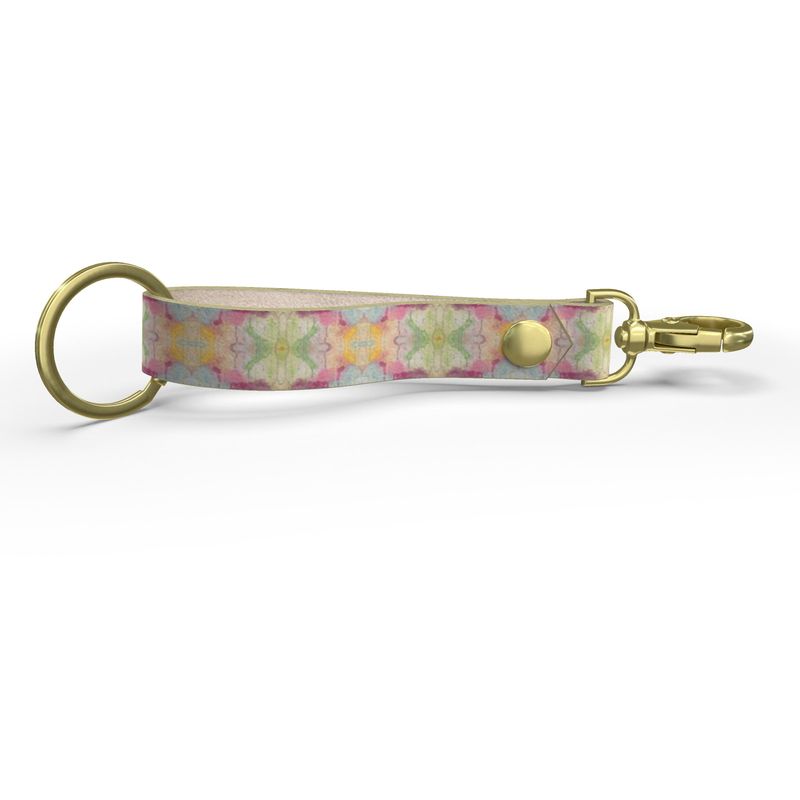 Aubergine Road Leather Key Chain-Strap