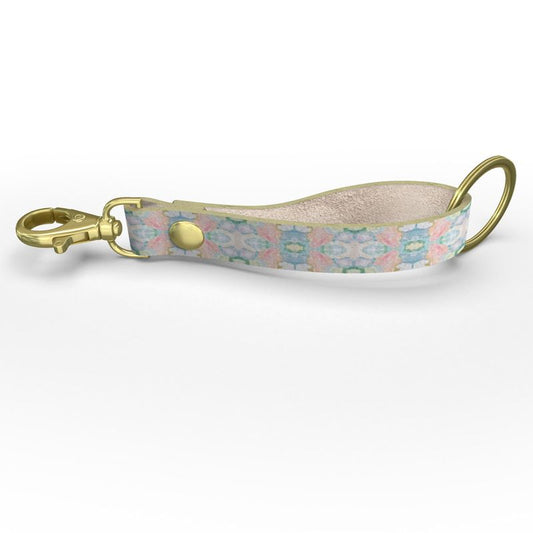 Brighter Days Leather Key Chain-Strap