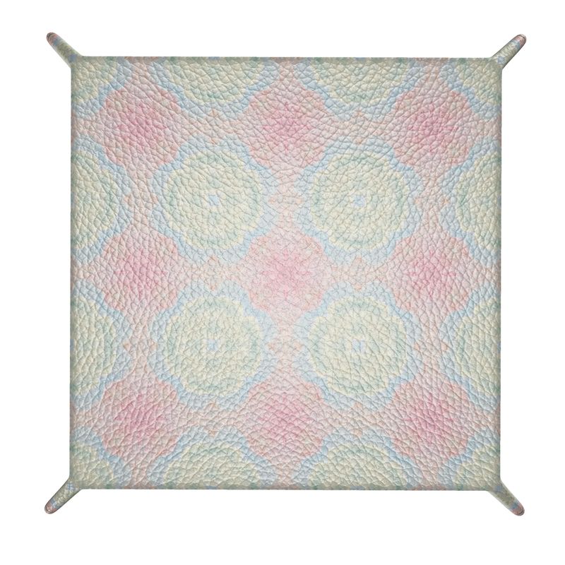 Brighter Days Leather Trinket Tray-Large