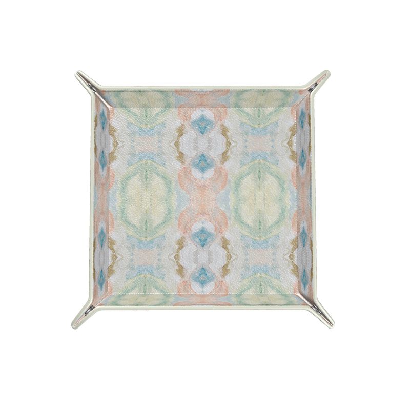 Brighter Days Leather Trinket Tray-Small