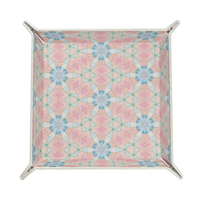 Brighter Days Leather Trinket Tray- Medium