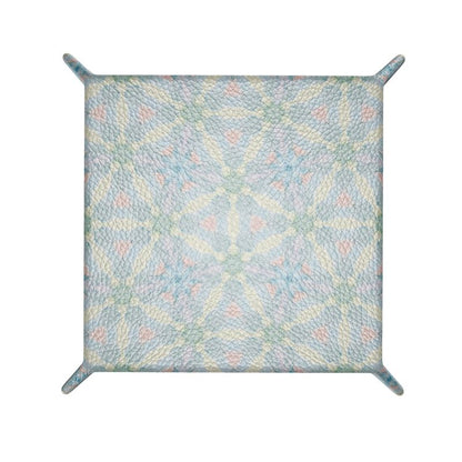 Brighter Days Leather Trinket Tray- Medium