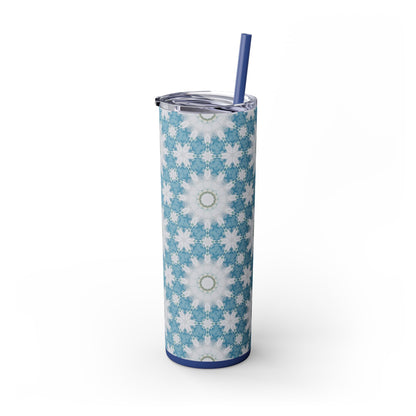 Brighter Days-Skinny Tumbler Blue