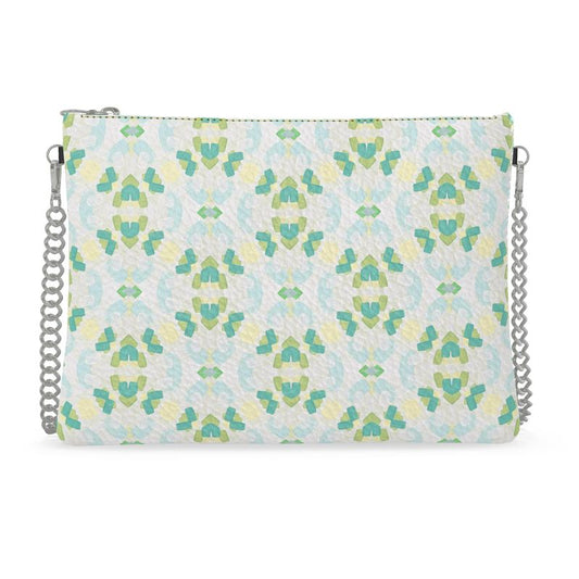 Cucumber Salad Leather Crossbody Bag