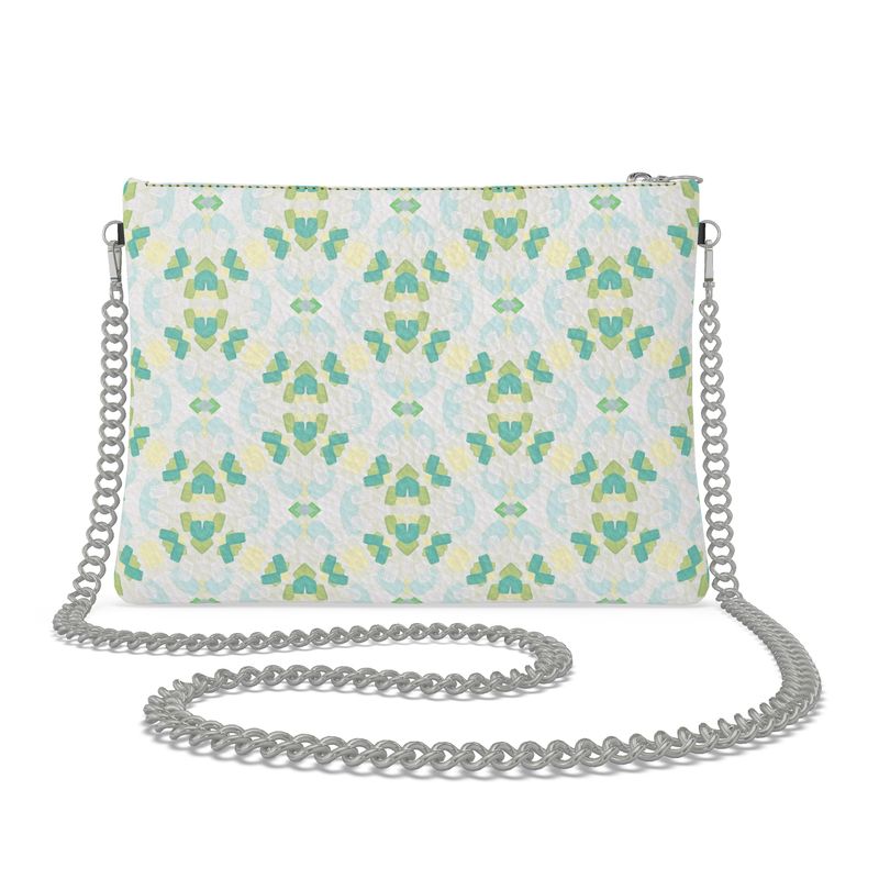 Cucumber Salad Leather Crossbody Bag
