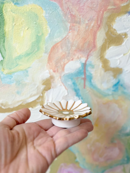Assorted Floral Trinket Dishes