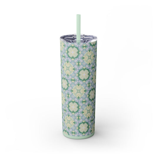 Brighter Days-Slim Tumbler Tile Flower