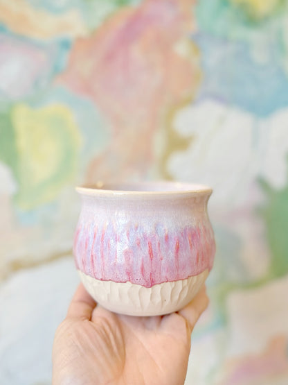 Raspberry Textured Planter